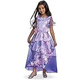 Isabella Encanto Costume, Official Disney Isabella Encanto Halloween Costume Dress for Girls