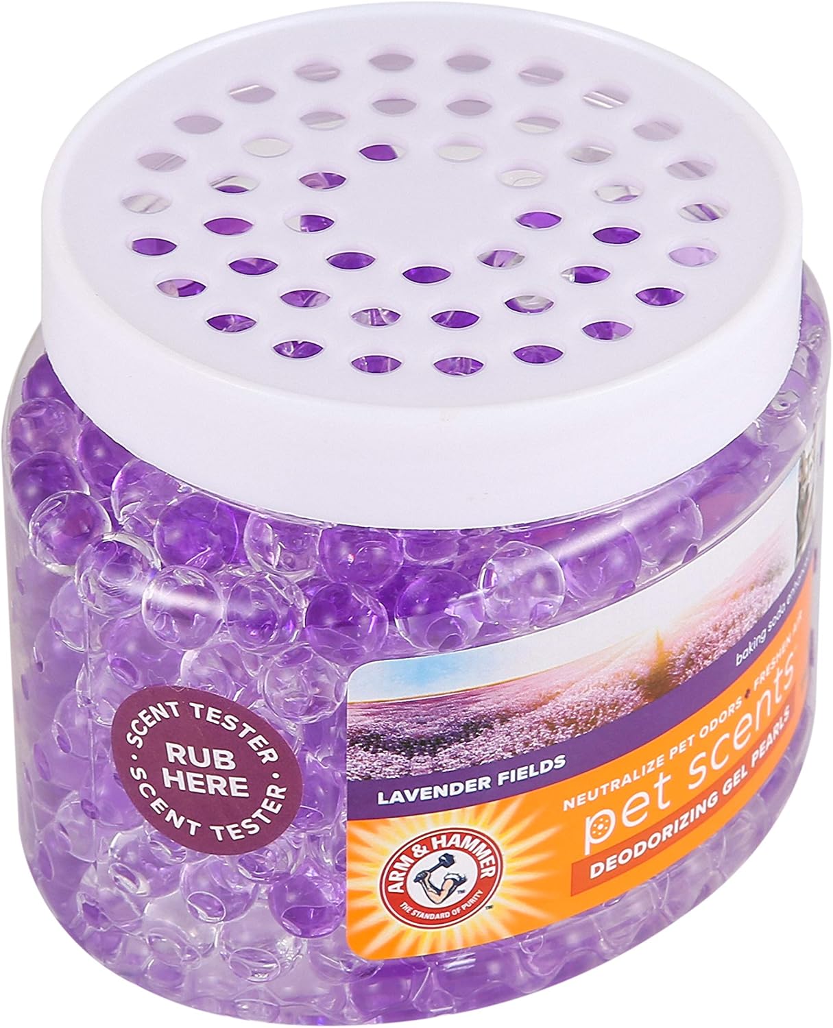 Arm & Hammer Pet Scents Deodorizing Gel Beads, Lavender Fields