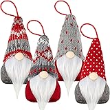 Skylety 4 Pieces Christmas Tree Hanging Gnomes