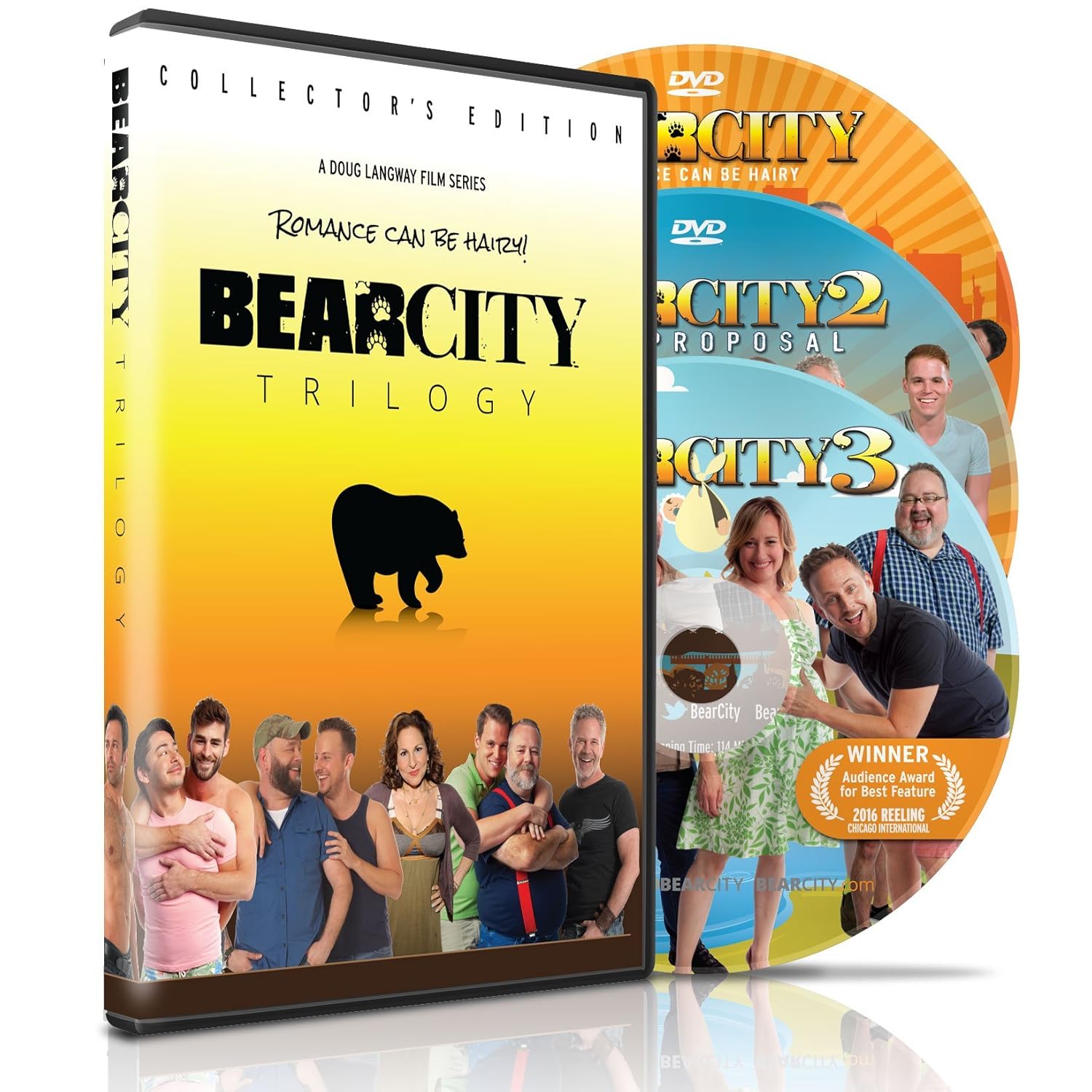 BEAR CITY TRILOGY DVD COLLECTOR'S EDITION 3 DISC SET Kathy