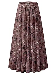 NASHALYLY Women's Chiffon Elastic High Waist