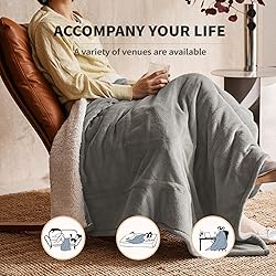 JET'S HOME Heated Blanket 50"x60" - ETL&FCC
