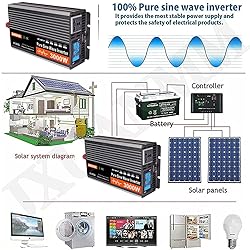 Pure Sine Wave Power Inverter 12v 24v 48v 60v Dc to