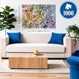 Ravensburger Pokemon 1000 Piece Puzzle Challenge 14+ 70x50cm Tabletop view 2
