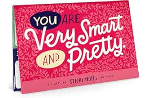 Em & Friends You Are Very Smart and Pretty Sticky Note Packet