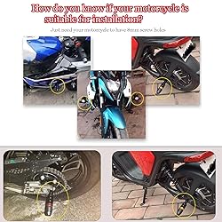 PLJSHAX Motorcycle Frame Sliders for Kawasaki