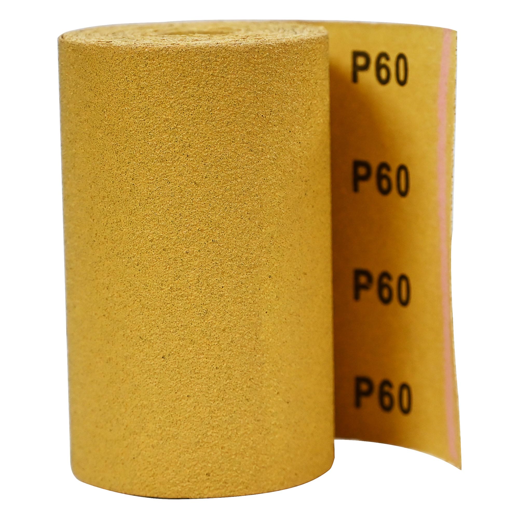 Trend Aluminium Oxide Sanding Roll, 60 Grit, 115mm Wide x 5 Metre Long, Strong & Durable Anti-Clog Sand Paper, AB/R115/60A
