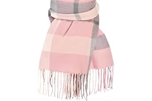 Pleneal Scarf for Women, Womens Winter/Fall Scarf,Long Plaid Shawls and Wraps, Cashmere Feel Blanket Pashmina Scarves