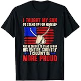 Proud Military Mom & Dad - I Taught My Son How to Stand Up