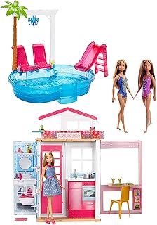 complete barbie home set
