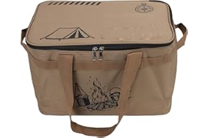 POENVFPO Camping Storage Bag, 900D Waterproof Material, MultiCompartment Tactical Utility Tote, 23L Capacity for Outdoor Camp