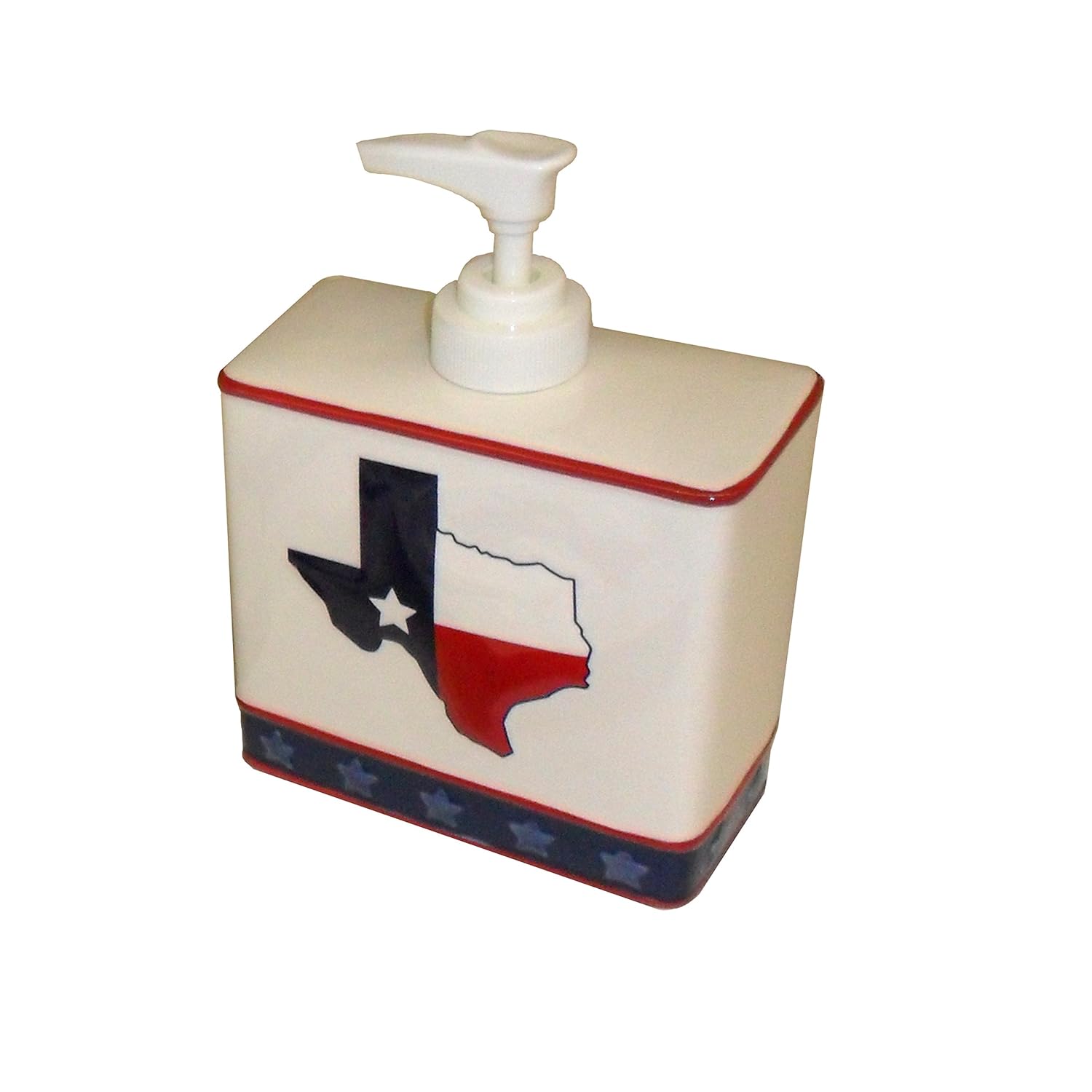 Saturday Knight Ltd Texas Stoneware Soap Dish White ...