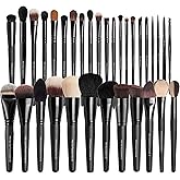 Bueart Design 32PCS Professional Makeup Brushes Set,Makeup brushes Kit with Premium soft hair for Foundation,Powder,Cream,Blush,Contour,Concealer,Bronzer,Eyeshadow,Blending For Pro Make up