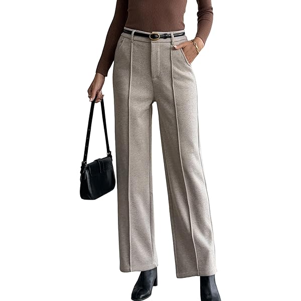 woolmaster Women's Seasonless Wool Dress Pant 2 Light Gray at Amazon Women's  Clothing store