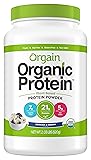 Orgain Organic Plant Based Protein Powder, Cookies