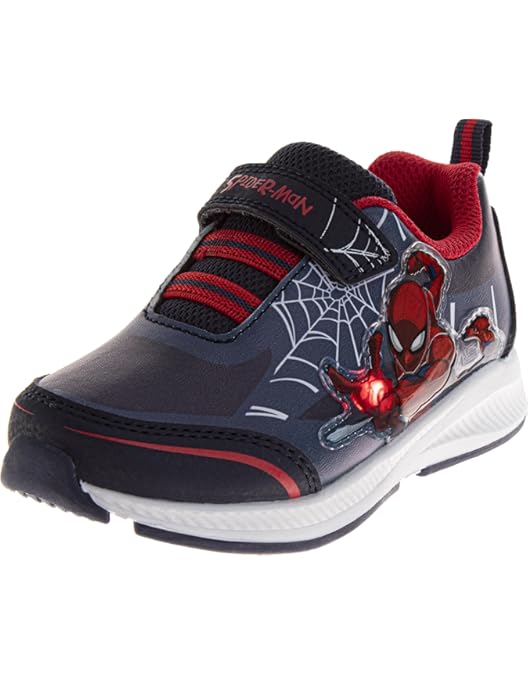 Marvel Spiderman - Niño - Zapatillas Deportivas Con Luces LED