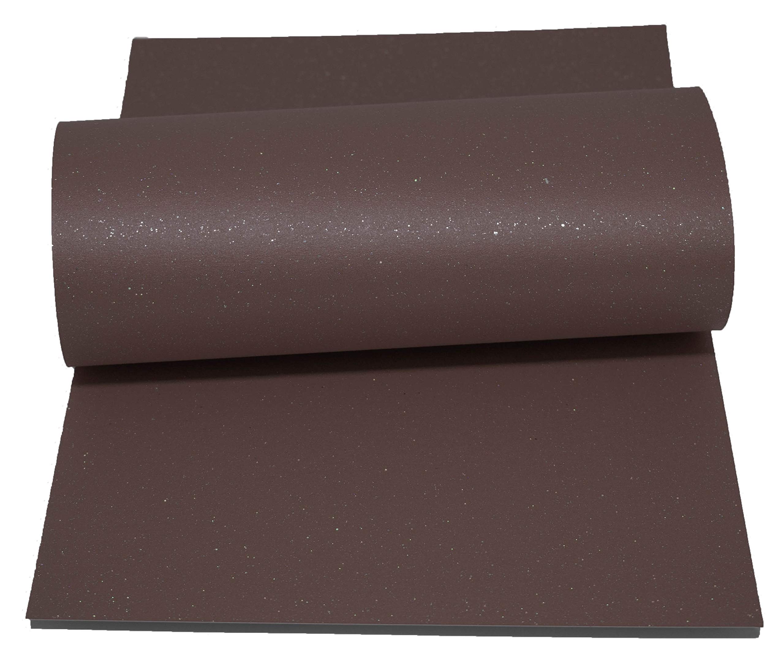Mufira Sparkling Pearlescent 300gsm Single Sided A4 Card 10 Pack Perfect for Art & Crafts (Brown Bon Bon)