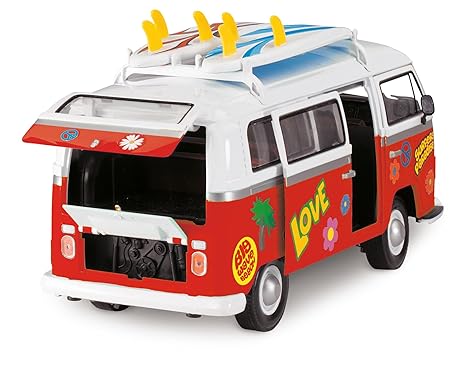 toy vw bus with surfboards