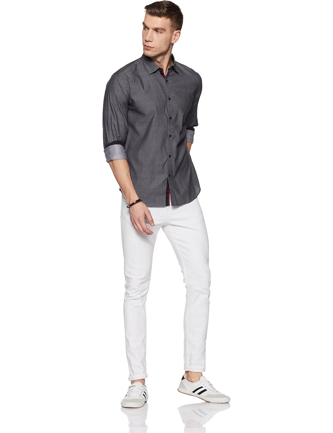 v dot men's dress shirt
