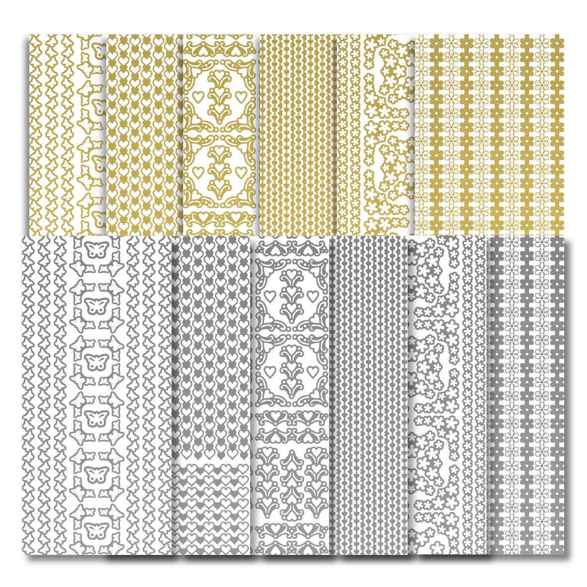 Peel Off Stickers Borders Cpd 1033, Stickers, Multicoloured, 23 x 10 x 1 cm