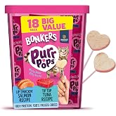 Bonkers Purrpops, Freeze Dried Tuna &amp; Salmon Flavored Cat Treats, 18 Pieces