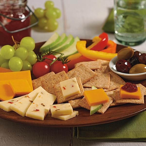 WHEAT THINS ORIGINAL SNACKS, WHOLE GRAIN WHEAT CRACKERS, SNACK CRACKERS, PARTY SIZE, 20 OZ BOX