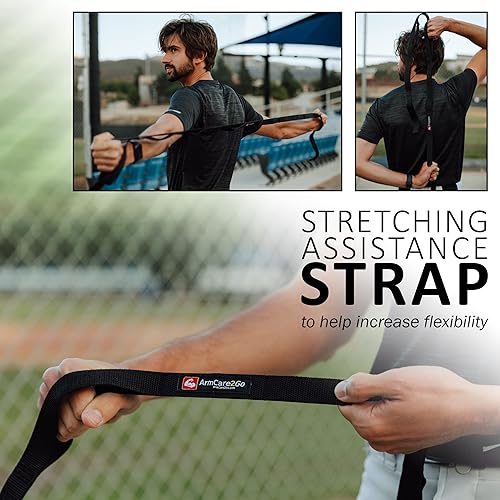 ArmCare2Go Baseball Bands for Pitching- 11 Piece Shoulder Baseball