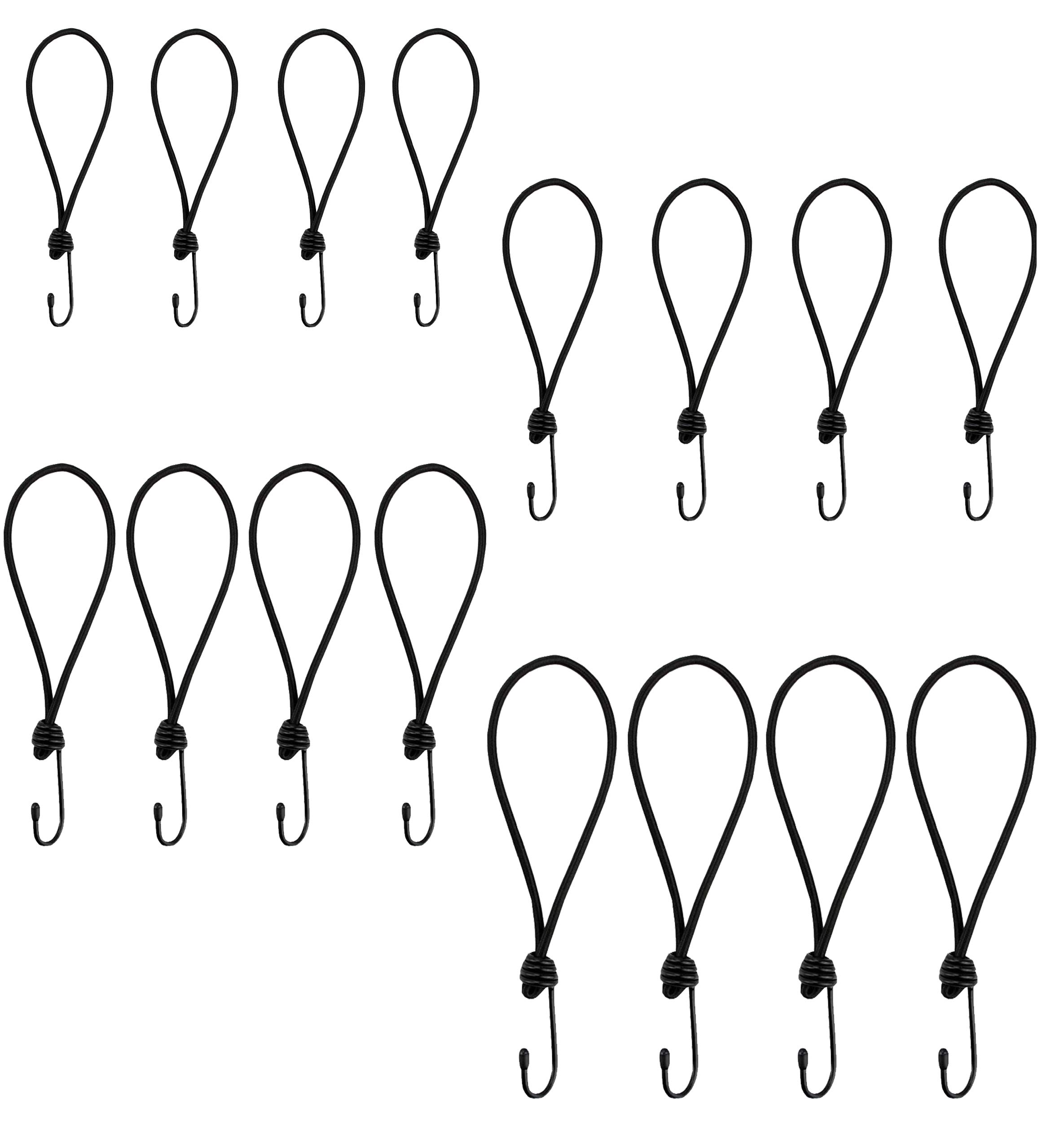 Savage Island Hook Loop Bungees Bungee Tarpaulin Tent Shock Elastic Heavy Duty Military