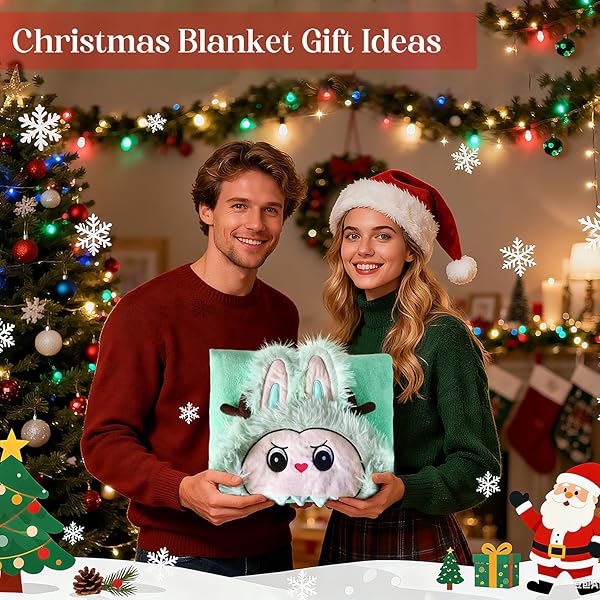 WEARABLE HOODIE BLANKET FOR ADULTS, MOTHERS DAY GIFTS-FLUFFY, FLANNEL HOODED BLANKET FOR WOMEN MEN TEEN-BIRTHDAY SHAWL GIFT-COZY WARM SOFT FUZZY GIFT IDEAS-GREEN