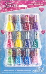 Townley Girl Disney Princess Non-Toxic Peel-Off Nail Polish 12 Pcs Set