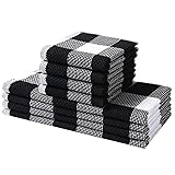 Mordimy Kitchen Towels and Dish Cloths Set, 28 X 13