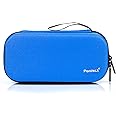Insulin Cooler Case Temperature Display Diabetic Medical Travel Bag Insulated Cooling Case 3 Chill Pack 8 x 3.75 Inch (Blue)