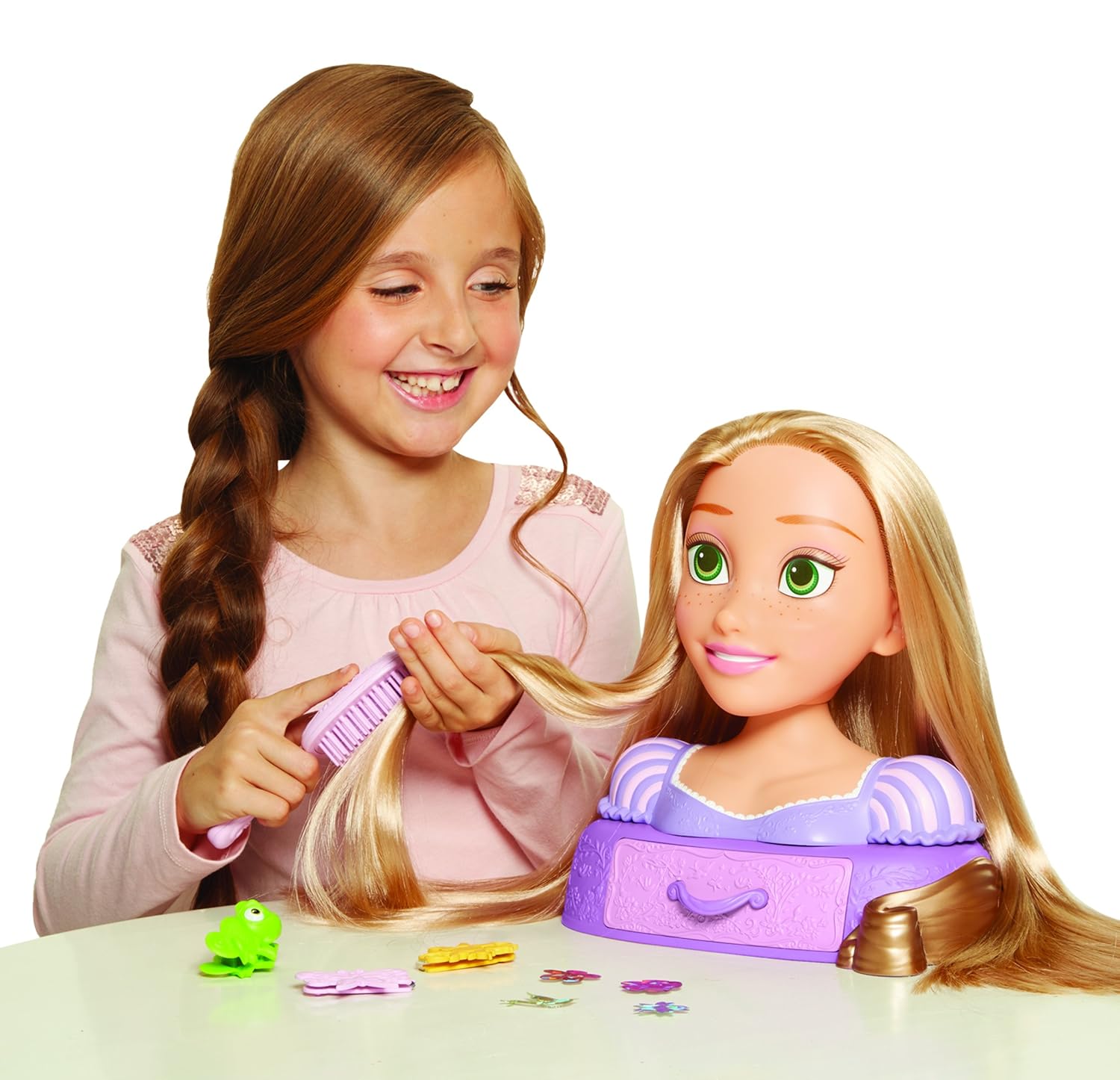 Amazon Com Barbie Loves Beauty Styling Head Toys Games