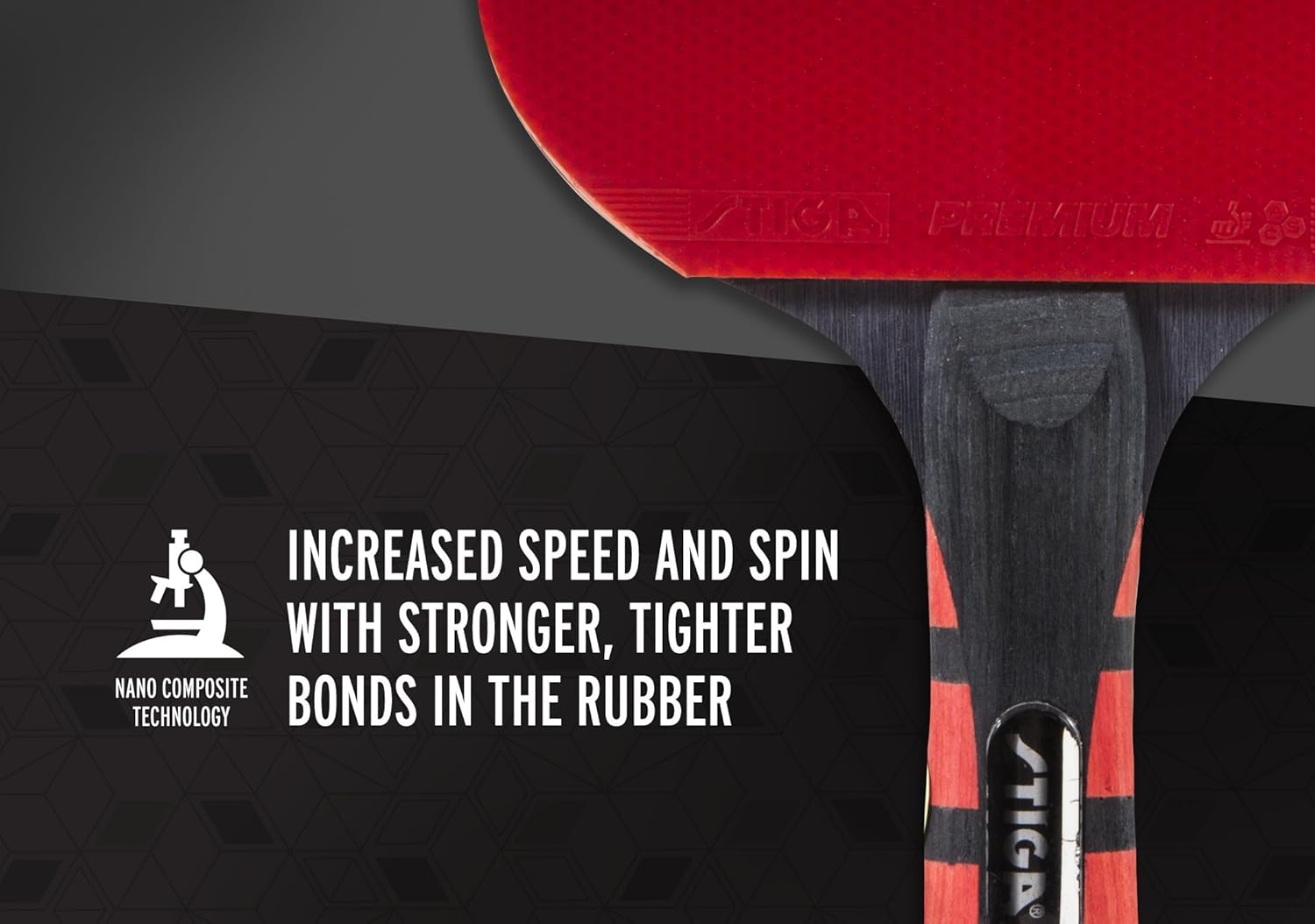 STIGA Evolution Performance-Level Table Tennis Racket Made with Approved Rubber for Tournament Play: Sports & Outdoors