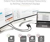 StarTech USB-A 3.0 to Dual HDMI Adapter Windows 4K 30Hz + 1080p 60Hz view 5