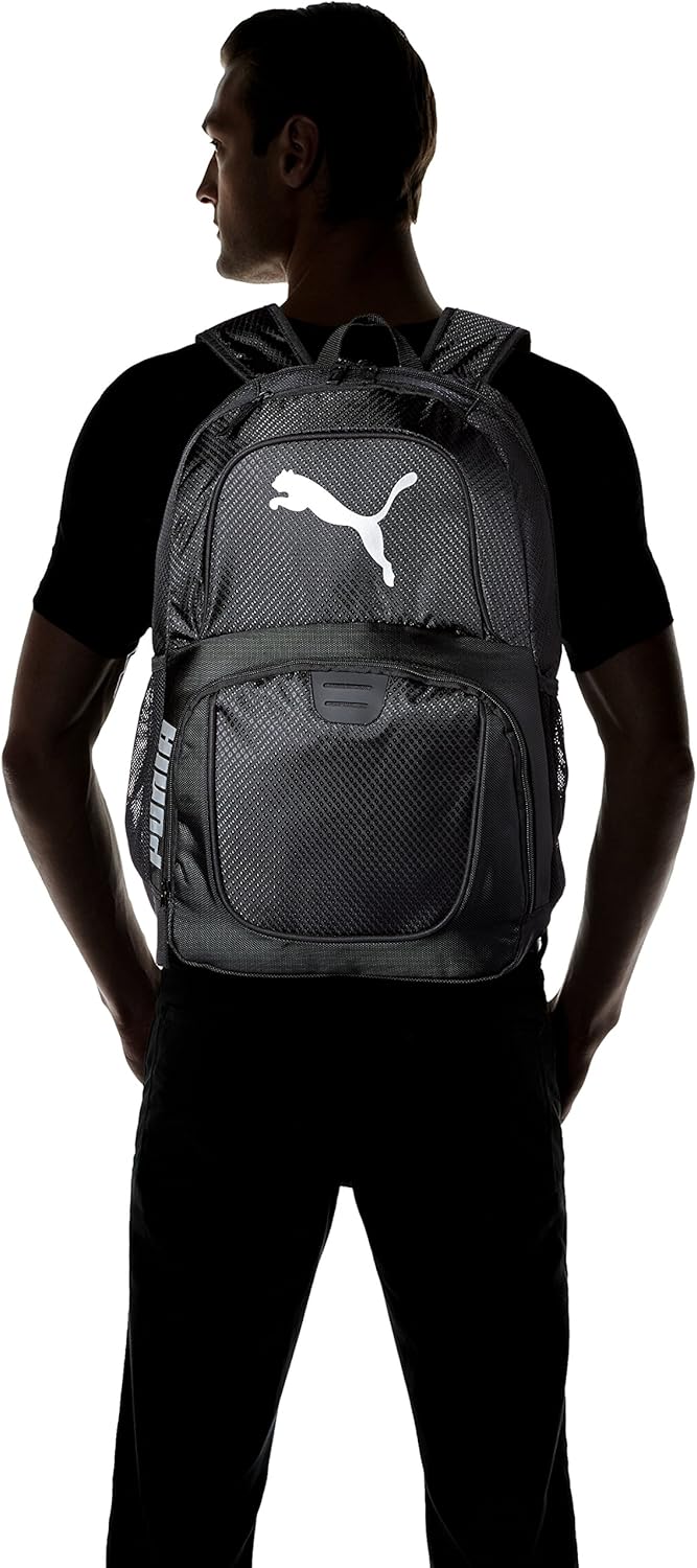 PUMA Men's Evercat Contender 3.0 Backpack, deep black, One Size: Clothing
