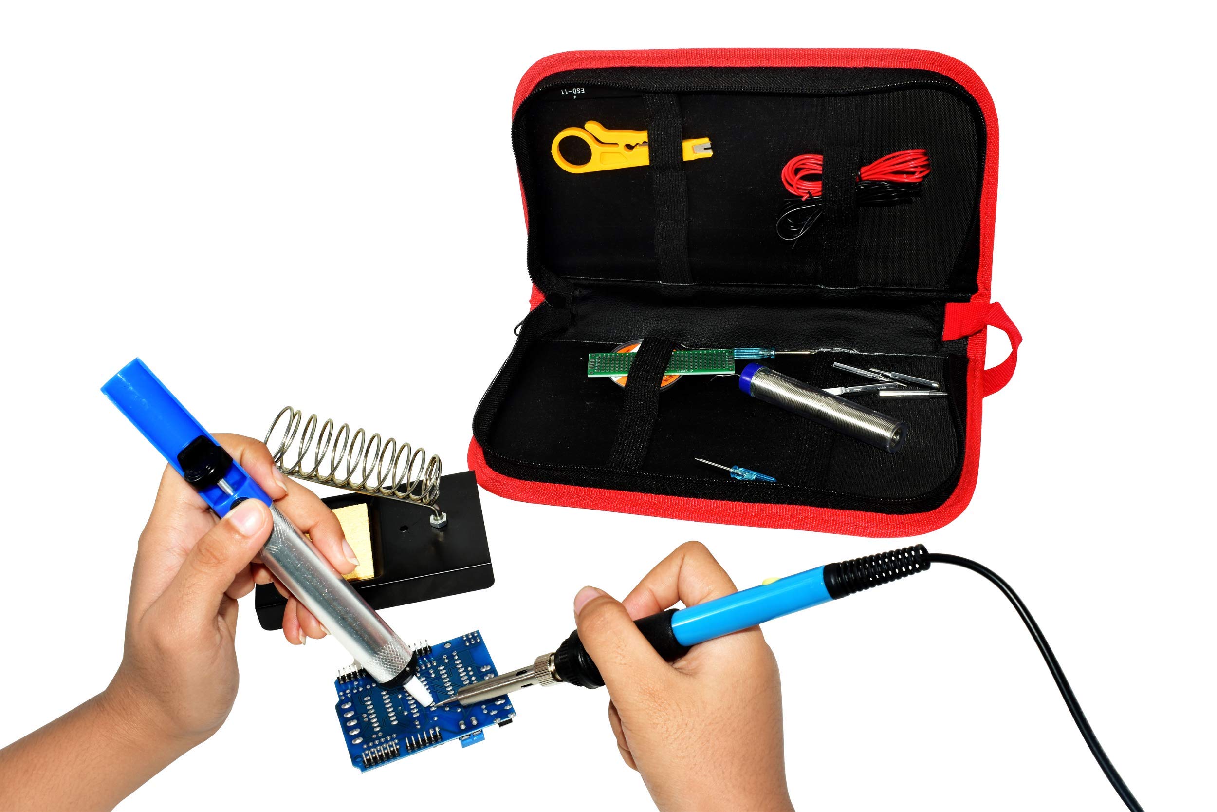 Soldering Kit Soldering Iron 60 W Adjustable Temperature, Soldering