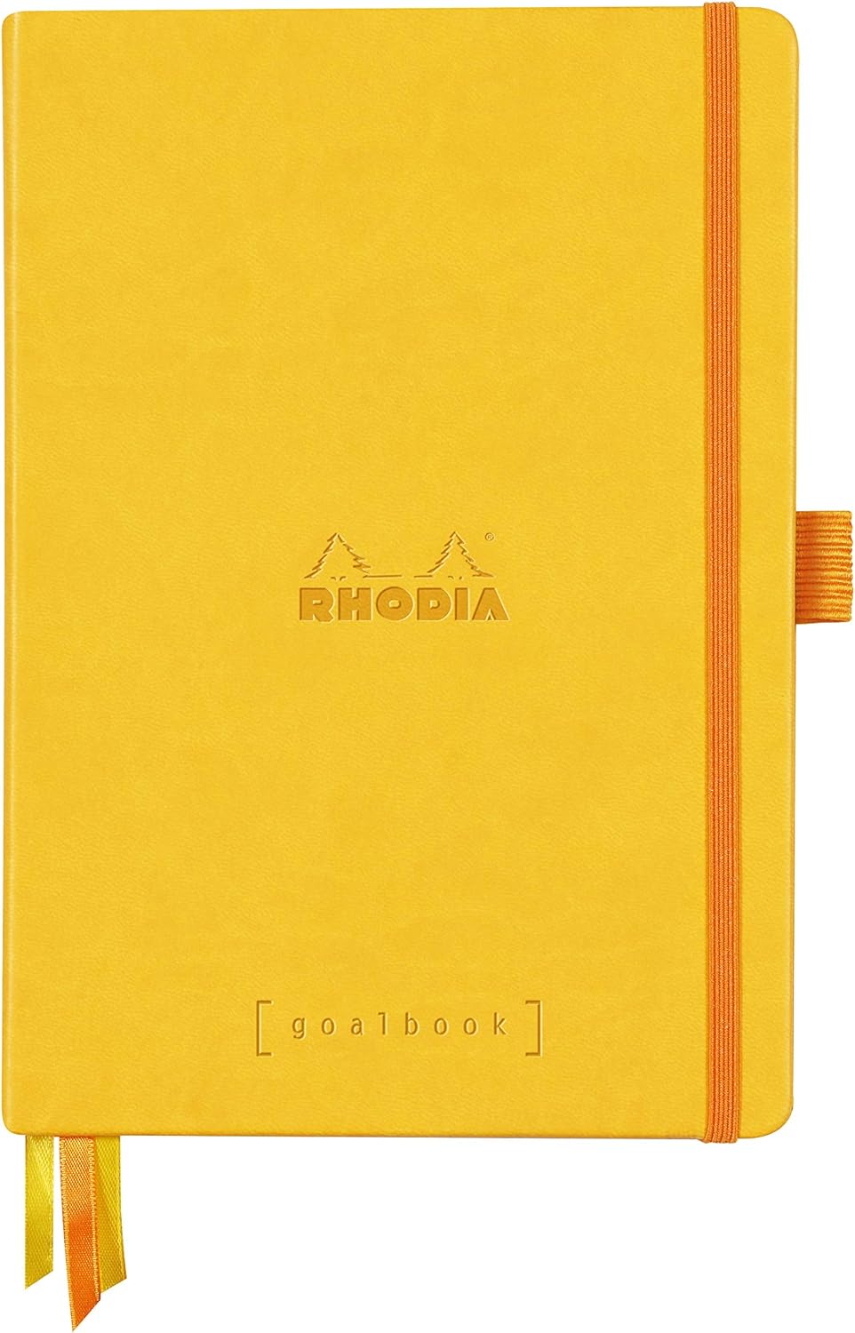 Rhodia Hardcover Goal Book, A5, Dot - Daffodil Yellow