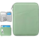 Dadanism 9-11 Inch Tablet Sleeve Bag Carrying Case for iPad (A16) 11th Gen 11", iPad 10th Gen 10.9" Air 5/4, i-Pad Air/Pro 11", i-Pad 9/8/7th, Galaxy Tab A9+ Plus 11", Remarkable 2 10.3", Dark Green