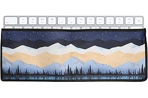 kwmobile Keyboard Dust Cover Compatible with Apple Magic Keyboard Cover - 11.6 x 5 inches (29.5 x 12.6 cm) Bluetooth Keyboard