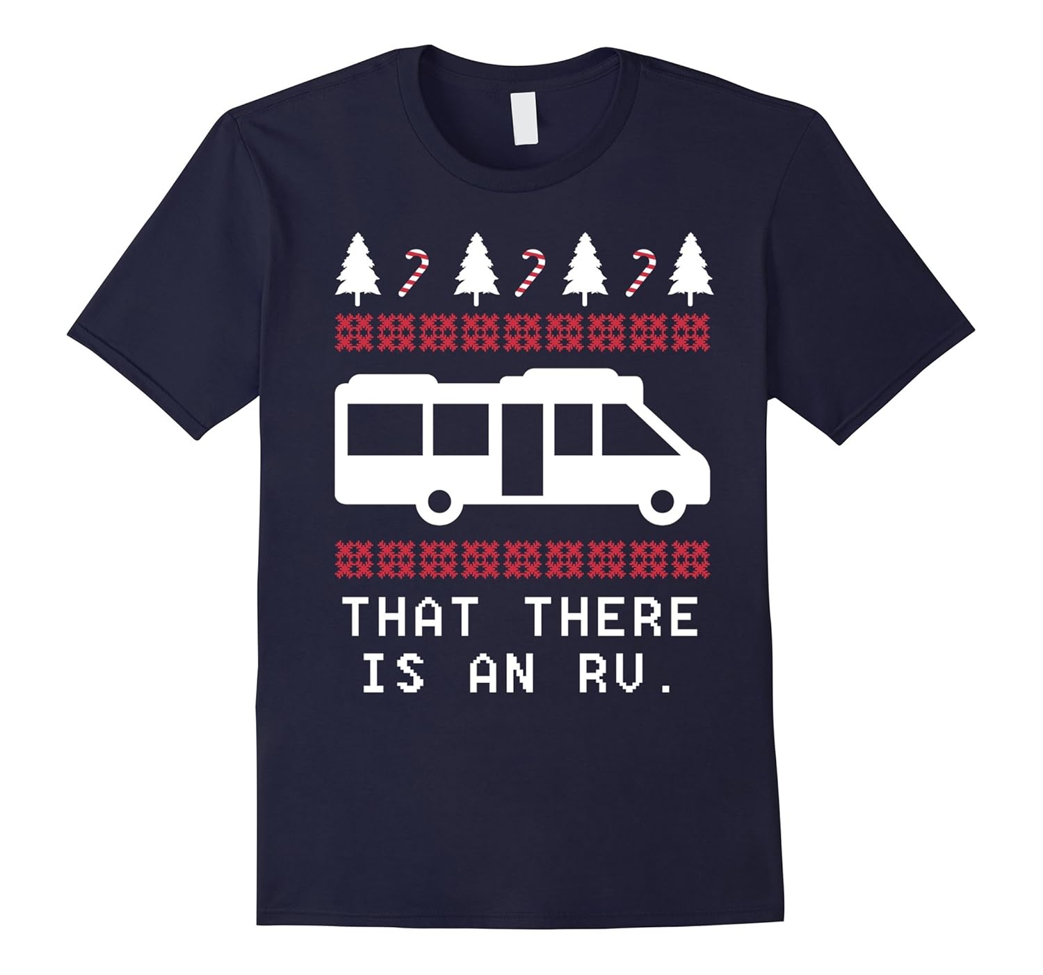 Christmas Vacation RV Faux Sweater T-Shirt-Rose