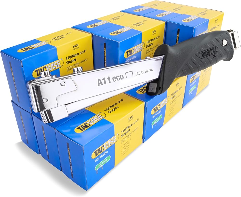 Tacwise 1179 A11 Hammer Tacker with 75,000 Type 140/8mm Staples