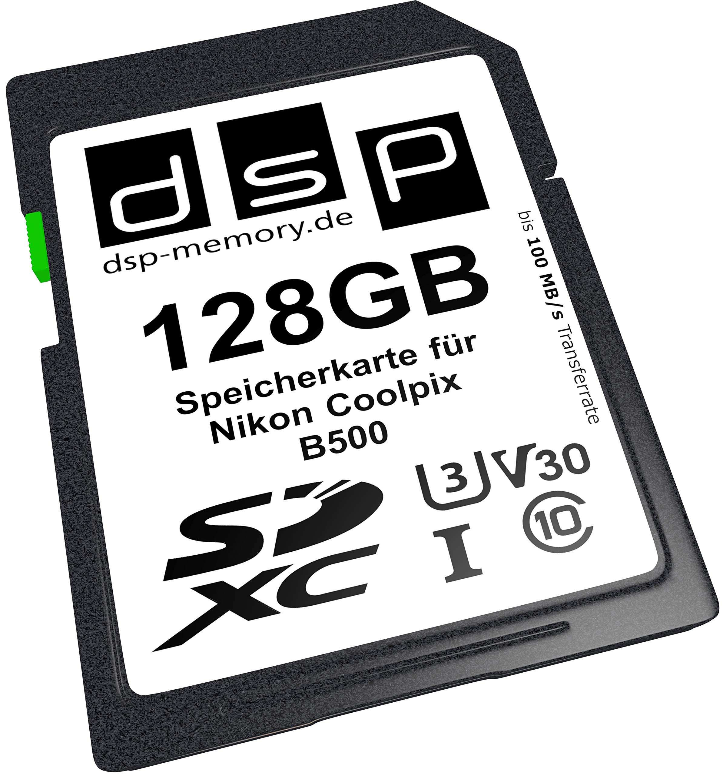 128GB Professional V30 Speicherkarte für Nikon Coolpix B500 Digitalkamera