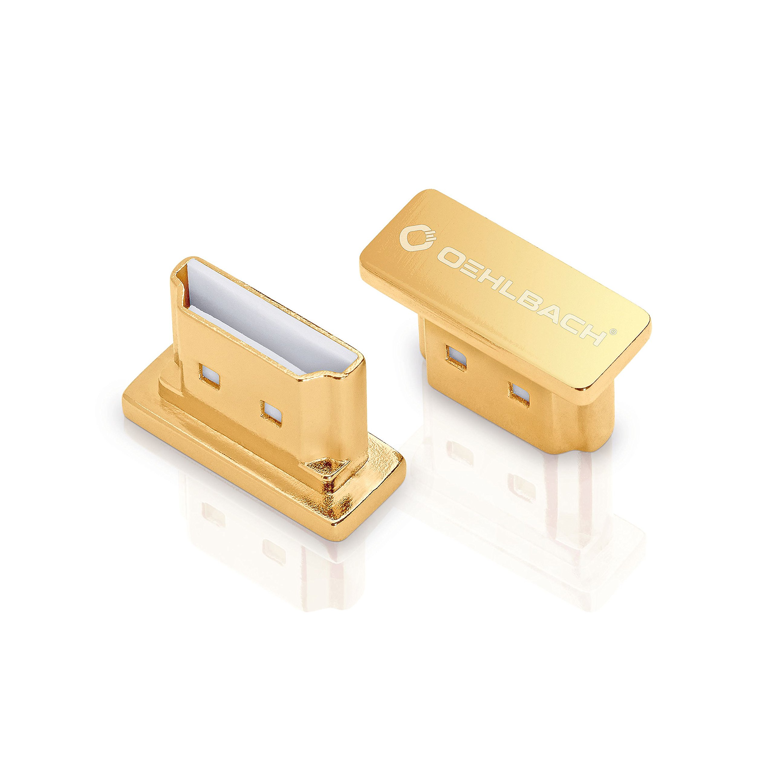 Oehlbach XXL® HS Caps HDMI Protective Caps Gold