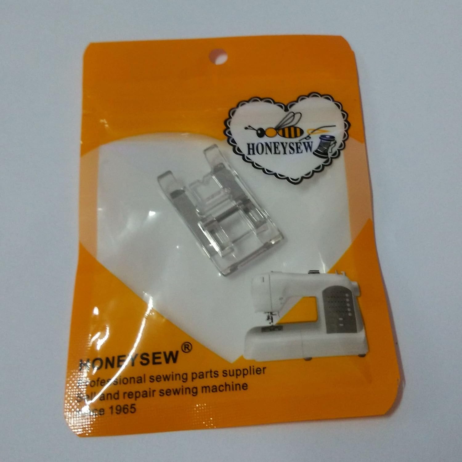 HONEYSEW Snap on Satin Stitch Foot For Babylock Brother Singer Janome