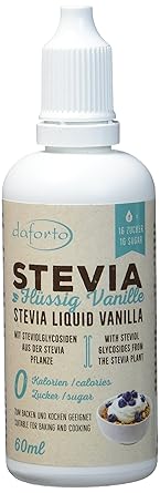 Daforto Stevia Flüssig Vanille, 1er Pack (1 x 60 ml)