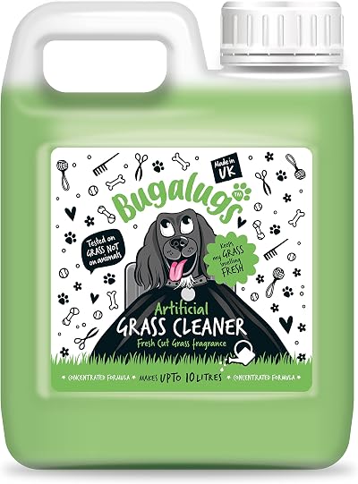 BUGALUGS Fresh Cut Grass Artificial Grass Cleaner 1L UK Cruelty Free