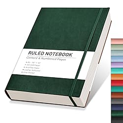 RETTACY Journaling Notebooks, B5 Lined Journal