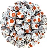 Miniature White Creme Peanut Butter Cups-1.5 lbs Individually Wrapped | Crunchy White Creme Filled, Creamy Peanut Butter, Melts In Your Mouth(24 oz)