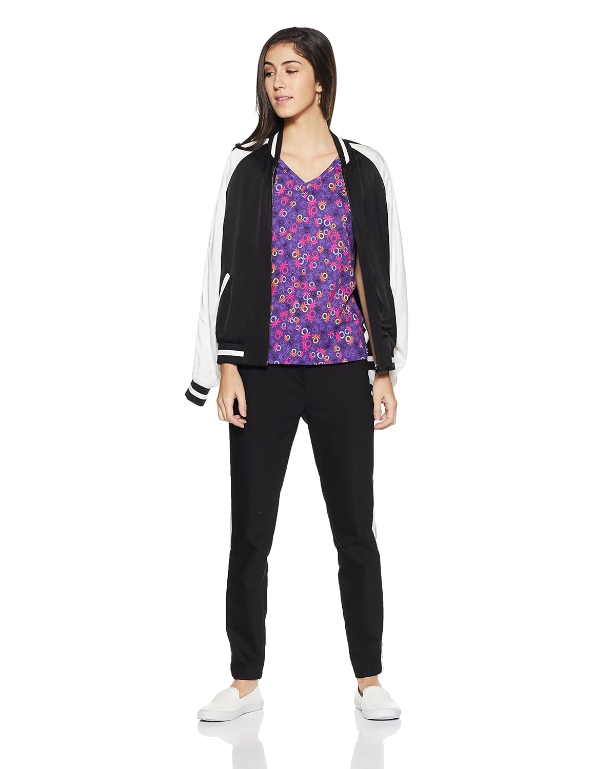 united colors of benetton women's plain t-shirt